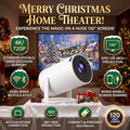 XmasLens™ - Mini Proyector Inteligente 4K Giratorio 180°